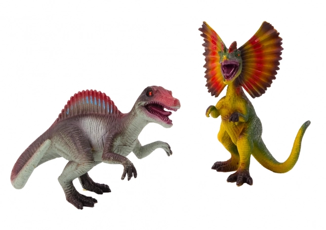 Dinosaurusfiguren Spinosaurus Dilophosaurus Set 2st