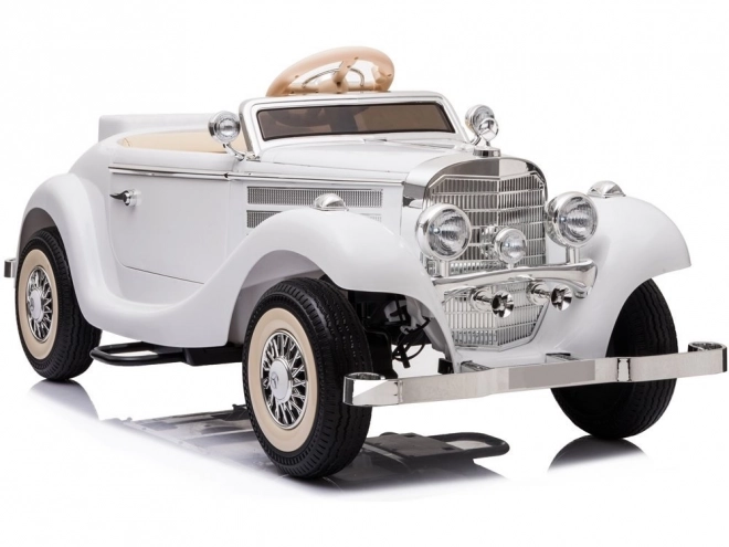 Retro auto op accu Mercedes-Benz 540K – Wit