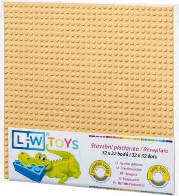 Basis bouwplaat 32×32 huidkleur