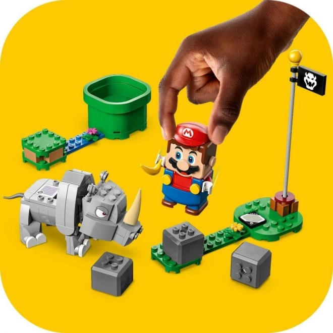 Neushoorn Rambi - Uitbreidingsset LEGO Super Mario