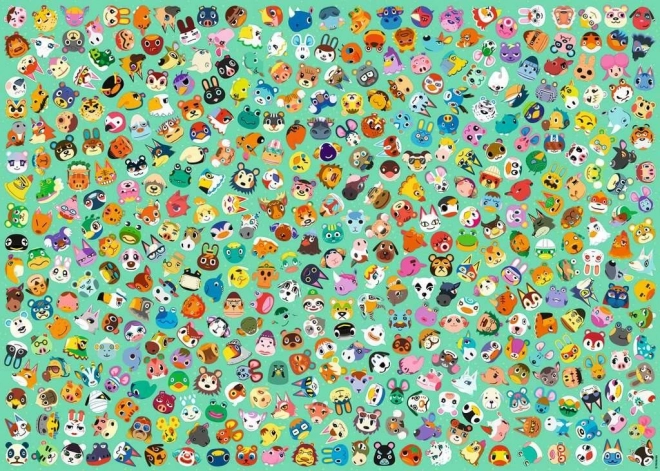 Puzzel Uitdaging: Animal Crossing 1000 stukjes