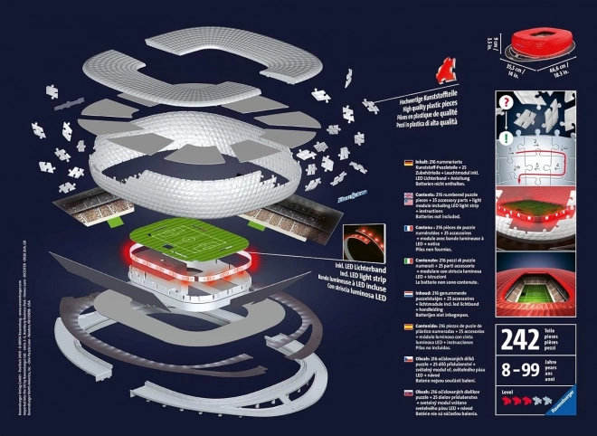 Allianz Arena (Nachteditie) 216 stukjes