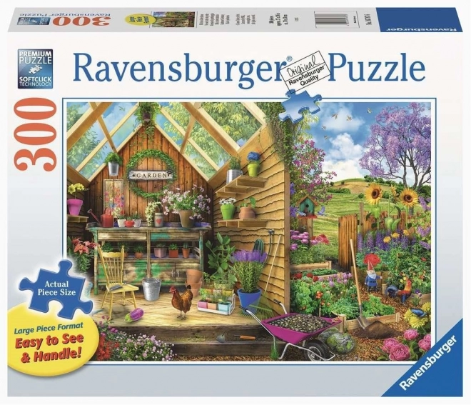 RAVENSBURGER Puzzel Tuinier's toevlucht EXTRA 300 stukken