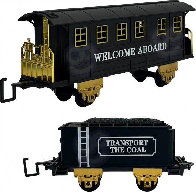 Woopie stoomtrein XXL set van rails 403 cm