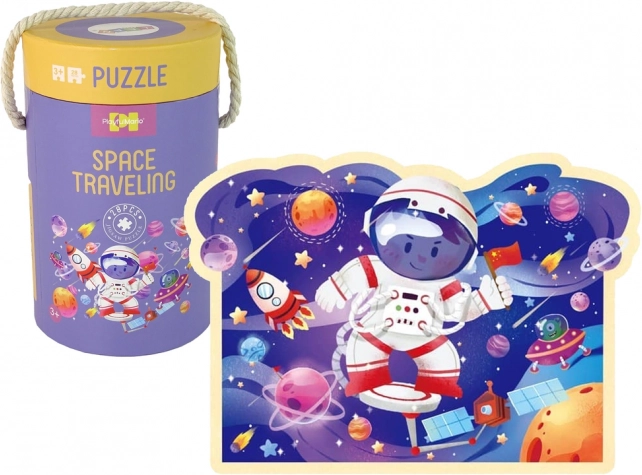 Puzzel Kosmos in Buis 28 Stukjes