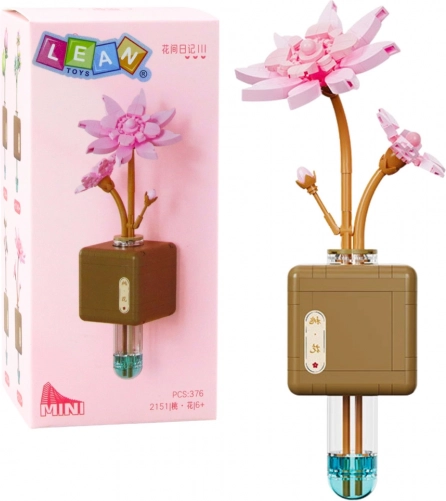 Bouwset Roze Lotusflower