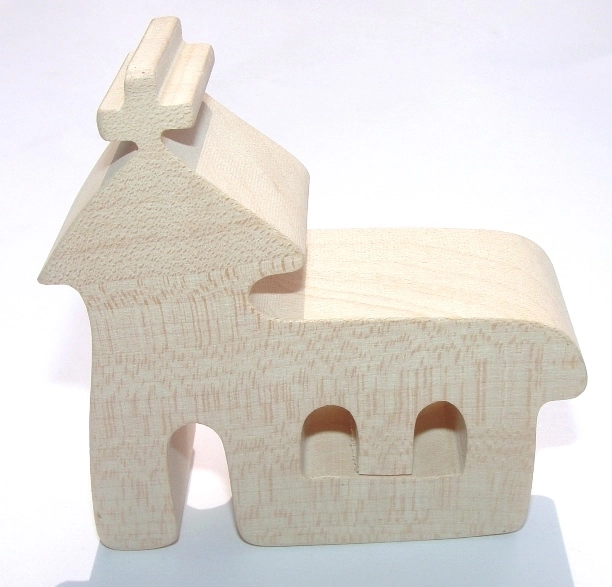 Fauna houten kerk natuurlijk