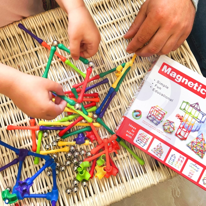 Woopie Magnetische Bouwset voor Kinderen 110 Elementen