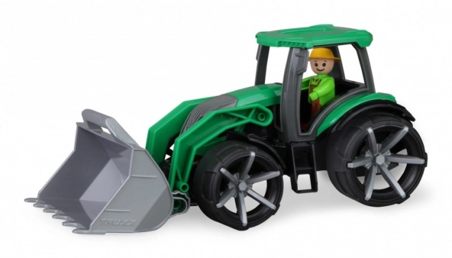 Auto Truxx 2 tractor met liggende plastic 32cm met figuur 24m+