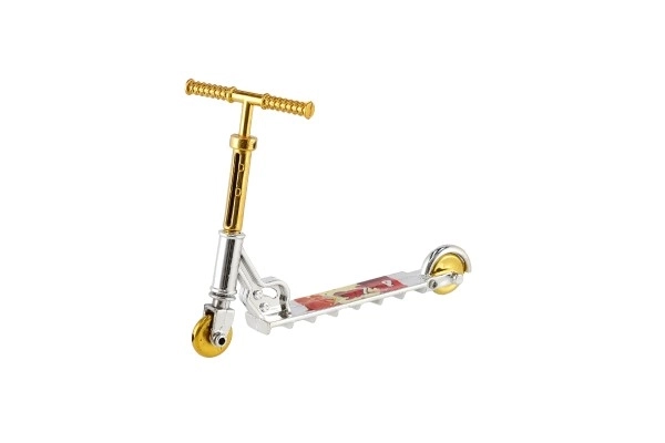 Vingerstep scooter plastic 10cm diverse soorten in zak