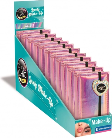 Cosmetische palet Portemonnee Crazy Chic van Clementoni