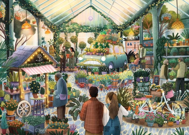 Puzzel Tuincentrum 1000 stukjes