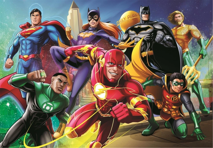 Puzzel DC Comics Justice League 104 stukjes