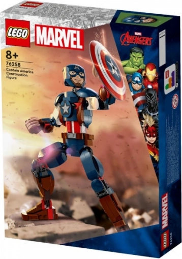 LEGO Marvel bouwbare figuur van Captain America