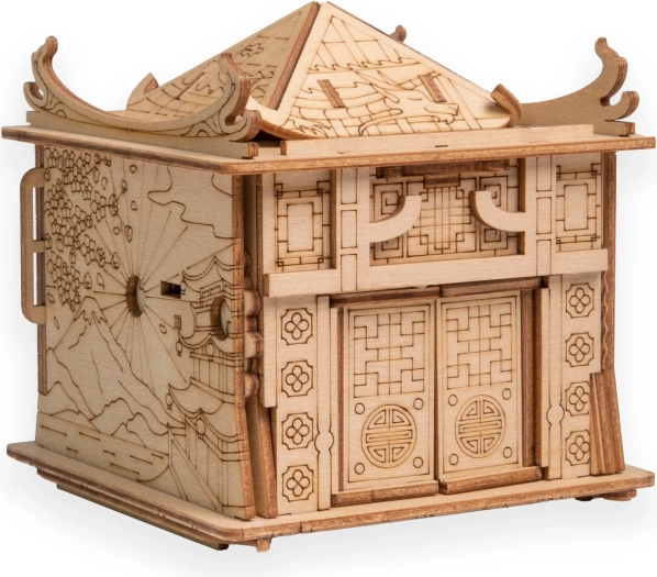 Houten puzzel Drakenhuis