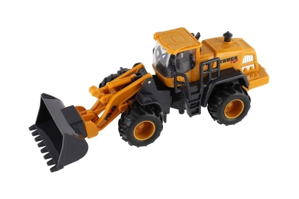 Bouw lader van kunststof 20 cm op vliegwiel
