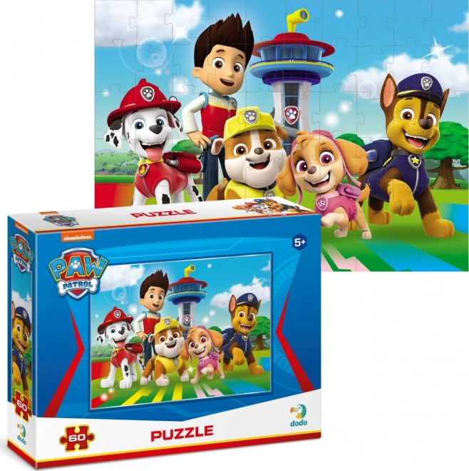 Puzzel Paw Patrol: We zijn een team 60 stukjes