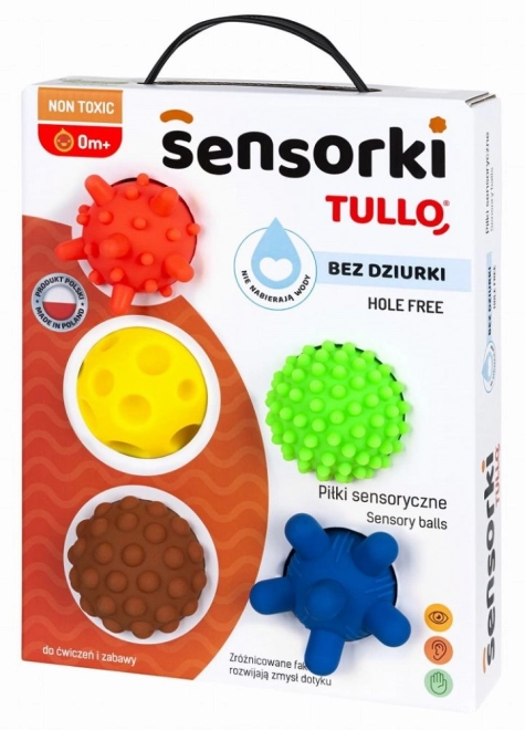 Creatieve sensorische ballen Tullo voor kinderen