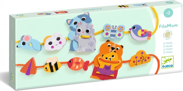 Houten rijgdieren Djeco