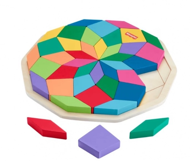 Houten puzzel Mandala Fisher-Price