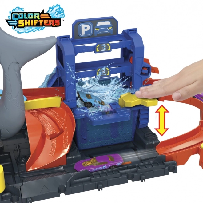 Hot Wheels Ultra Wasstraat Haai