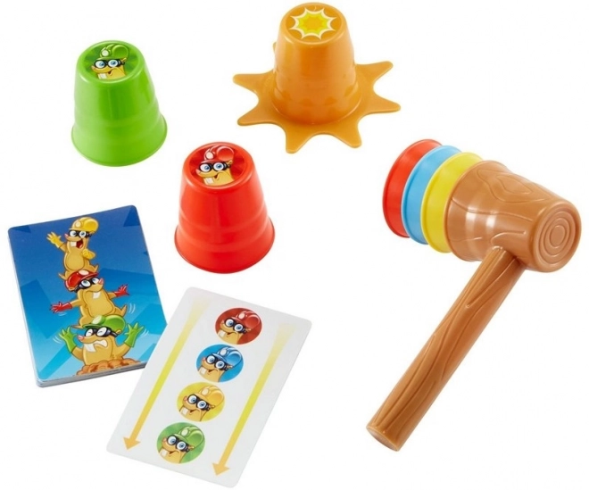 Spel Mattel Whack a Mole (ram de mol) 16x24 cm