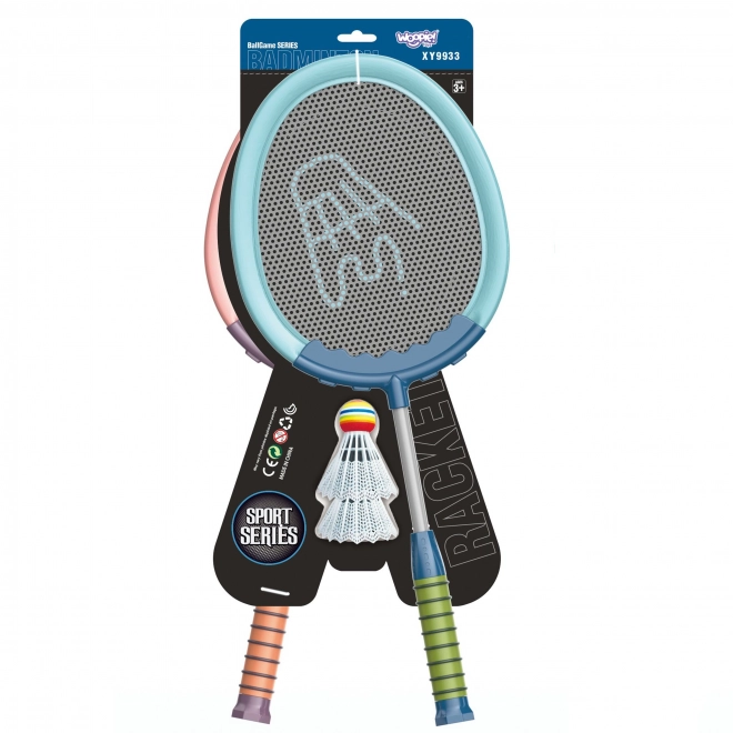 Woopie set rackets en ballen voor badminton
