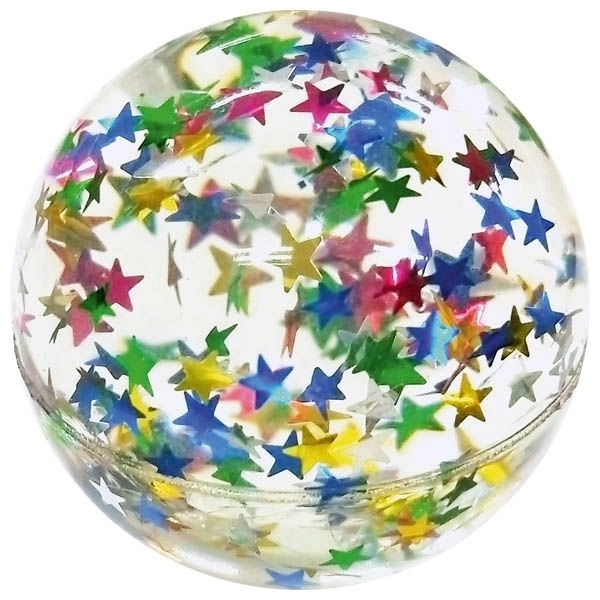 Stuiterbal met sterretjes