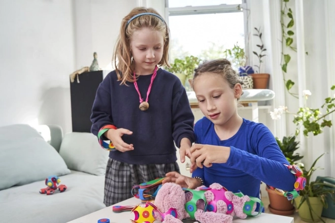 Magnetische blokken Clixo Super Rainbow, 60 stuks