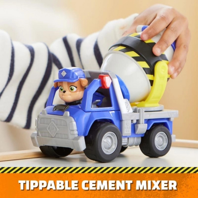 Cementmixer Rubble & Crew basisvoertuig