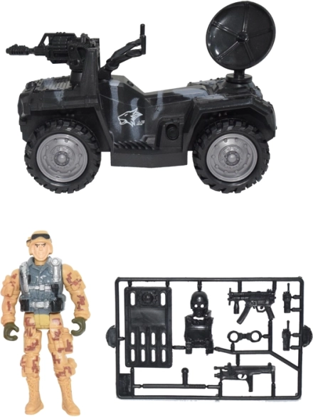 Realistisch militair voertuig
