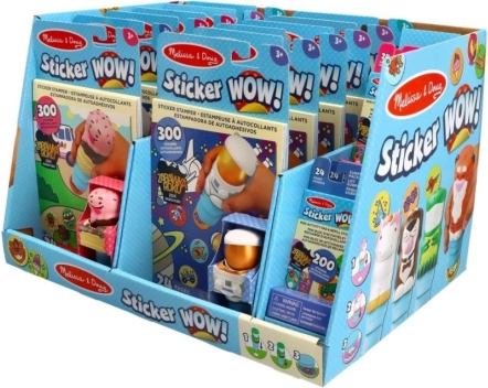 Sticker Wow - kleine standaard
