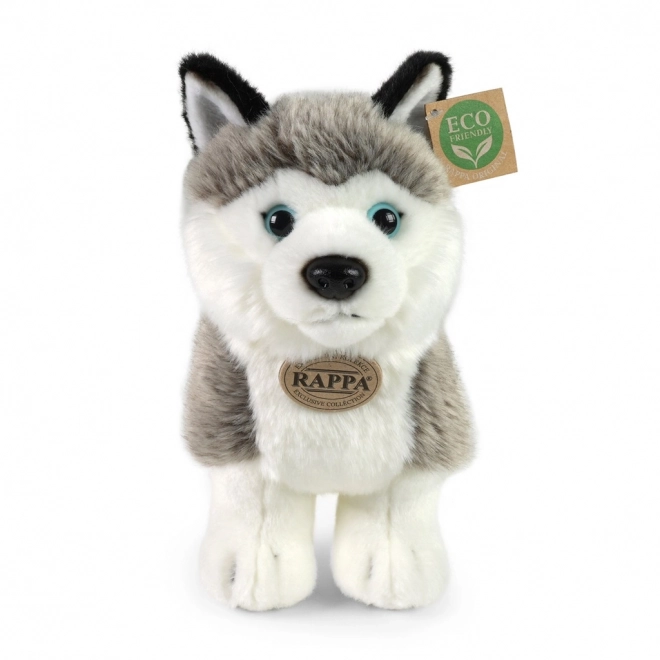 Pluchen husky staand 23 cm ECO-VRIENDELIJK