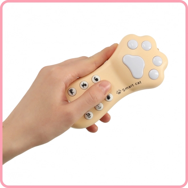Roze interactieve kitten op afstandsbediening