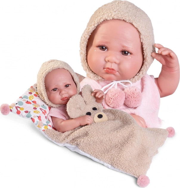 Realistische babypop Antonio Juan Luca 42 cm