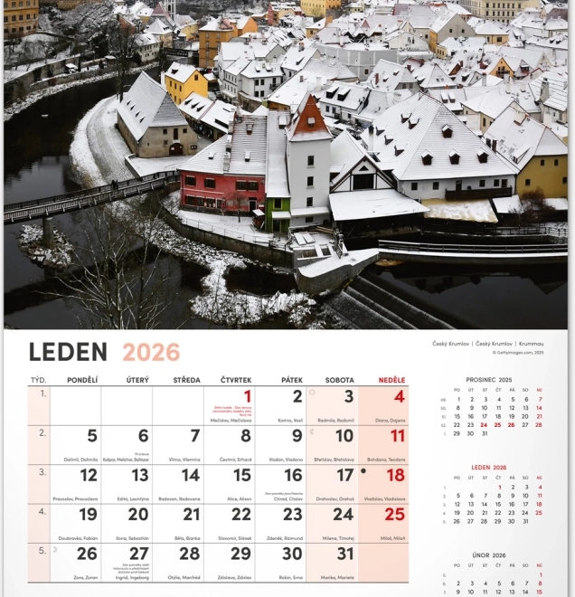 Wandkalender Mijn Vaderland 2026