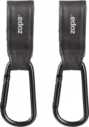 Multifunctionele riem met karabijnhaak Deluxe zwart