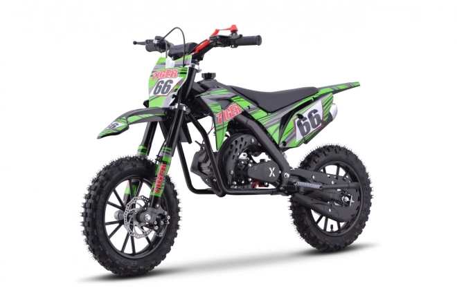 Benzinemotorfiets 49CC TIGER groen