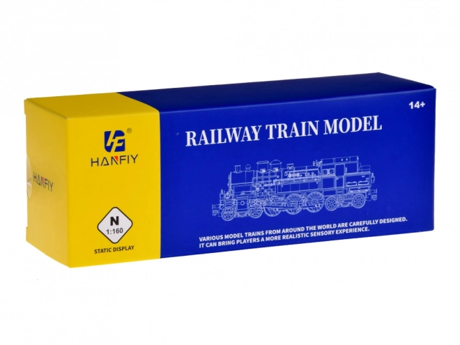 Verzamelmodel locomotief STANDARD CLASS 4MT 1:160 in beschermvitrine