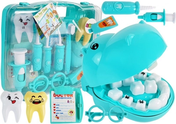 Kleine Tandestset Nijlpaard Tandartsdagboek