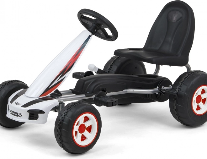 Pedaal skelter Viper Wit