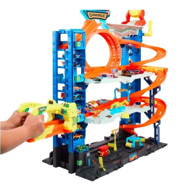 Mega garage met drakenaanval Hot Wheels City