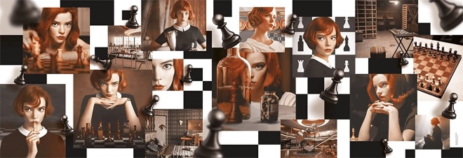 Panoramapuzzel The Queen's Gambit 1000 stukjes