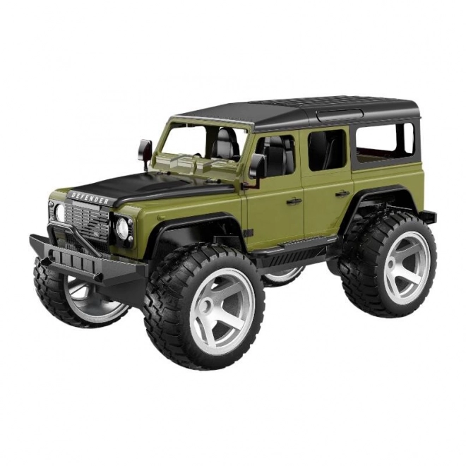 RC auto met afstandsbediening 1:14 Double Eagle (donkergroen) Land Rover Defender E362-003