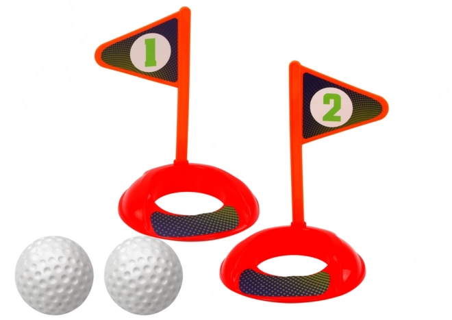 Mini golfset voor kinderen Trolley