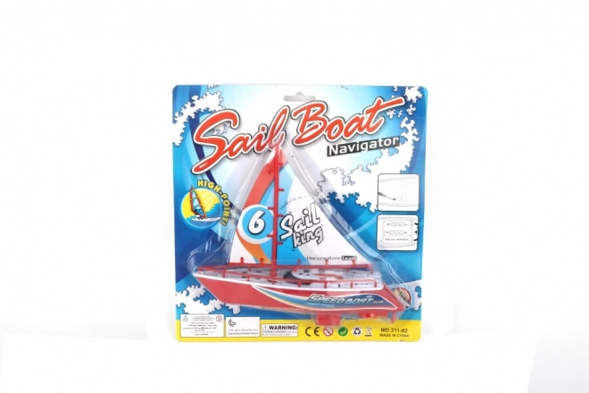 Elektrische zeilboot