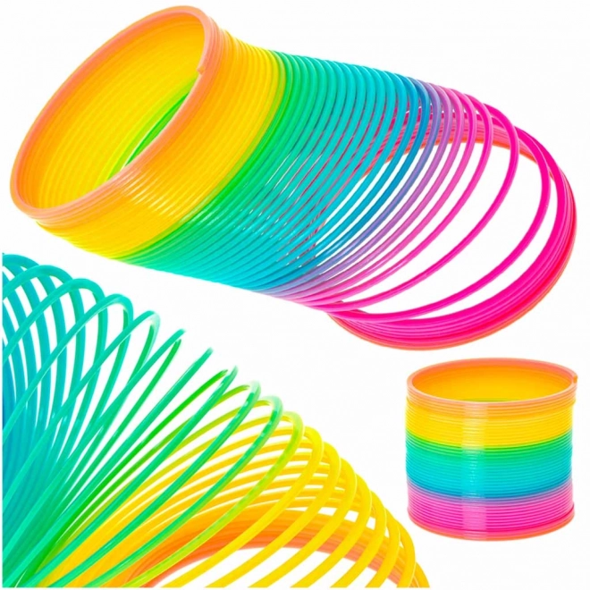 Magische regenboog springveer