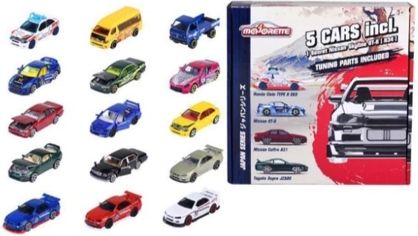 Majorette Bonus Pack Japan-serie - Voertuigenset