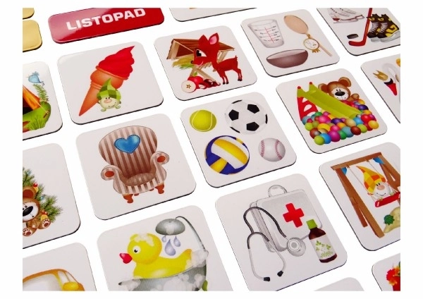 Magnetische kalender - Kleuterschool 114 magneten