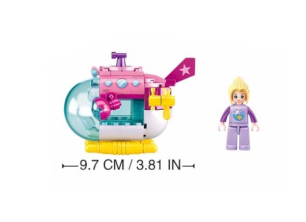 Sluban Girls Dream M38-B0921D Onderzeeër